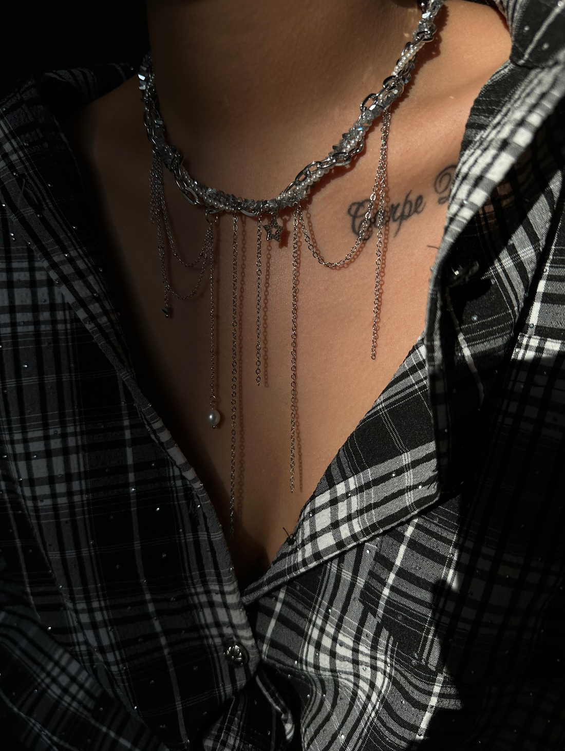 Колье "Звёздная ночь" - фотография товара