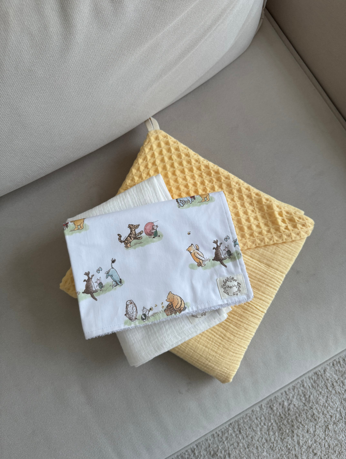 Непромокаемая пеленка "Винни пух" - фотография товара