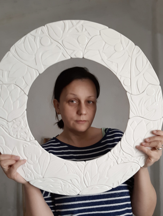 Настенное зеркало "Leopard"