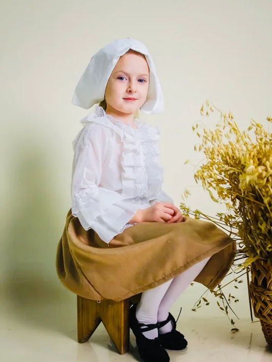 Карнавальный костюм падчерецы "Золушка до бала"