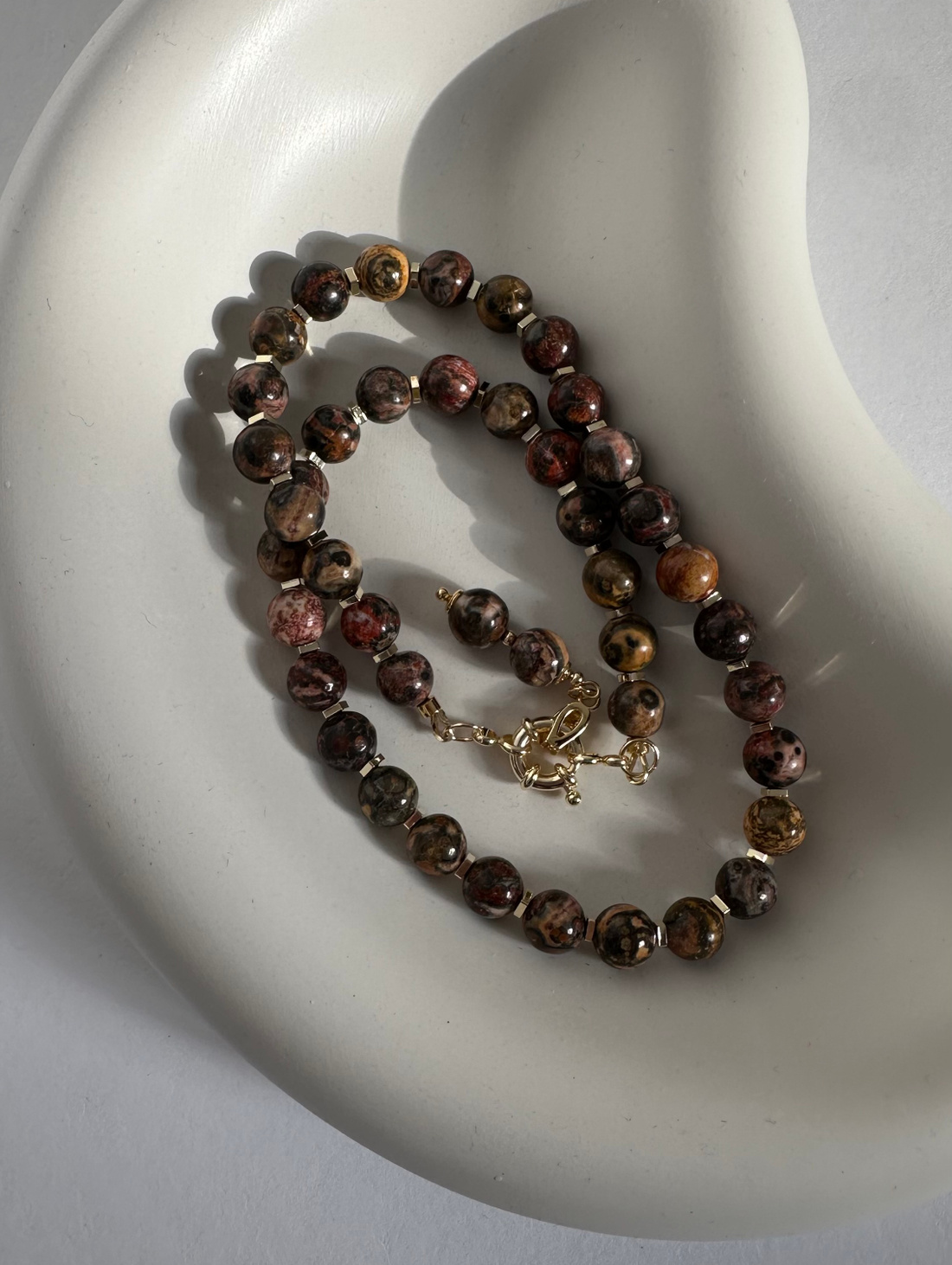 Чокер-трансформер из Яшмы - фотография товара