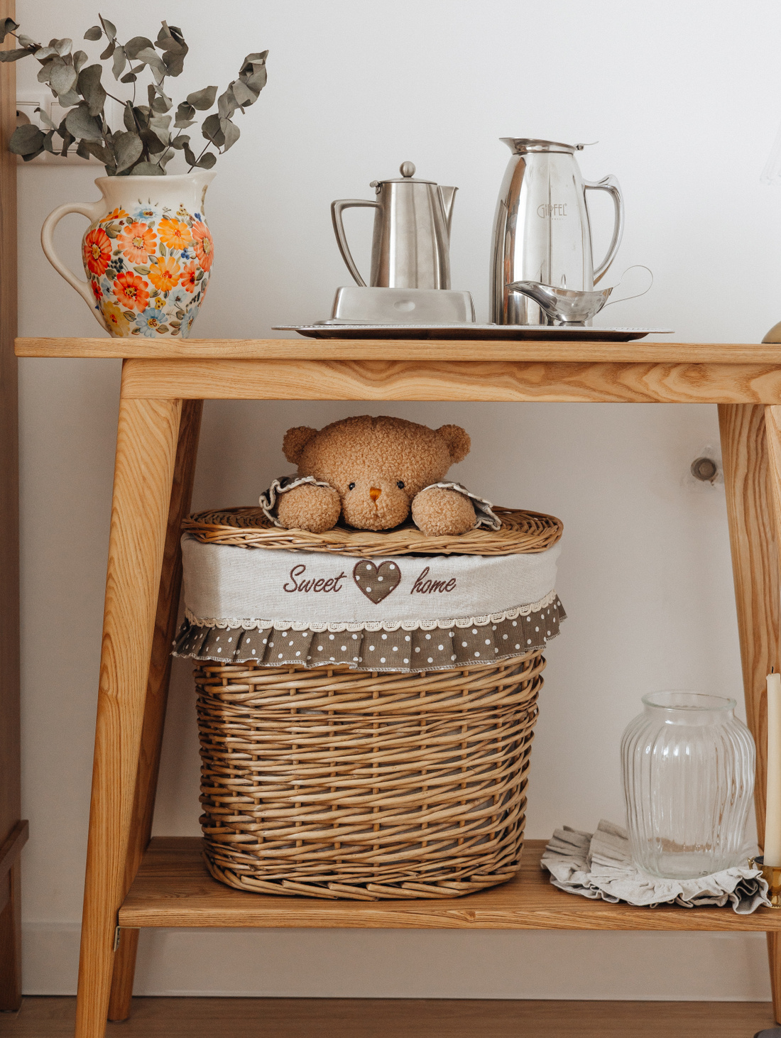 Корзина для игрушек и белья в стиле Zara Home, размер M - фотография товара