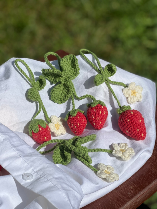 Кольца для салфеток «Клубника»