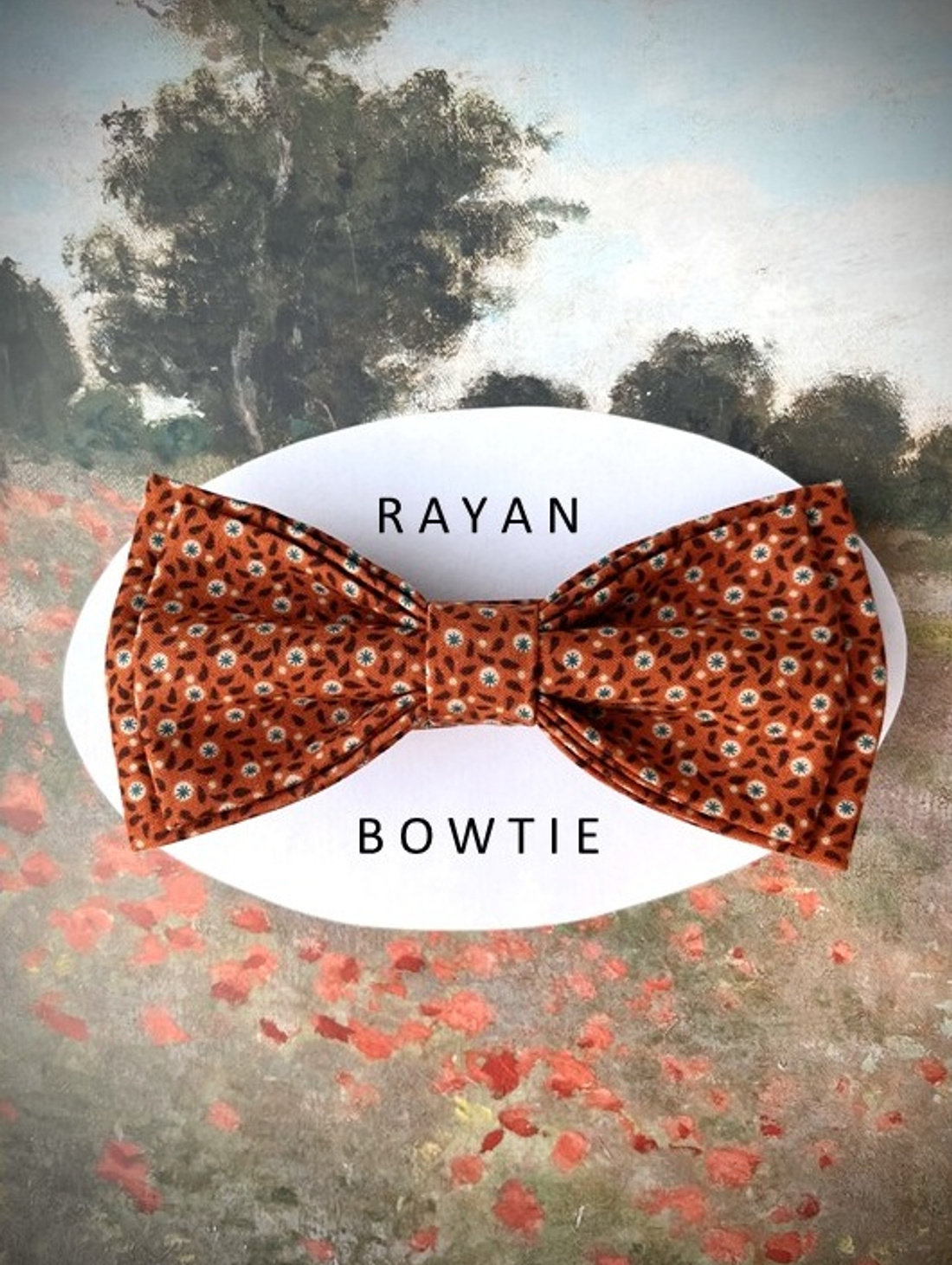 Галстук-бабочка RAYAN "Римские Каникулы" - фотография товара