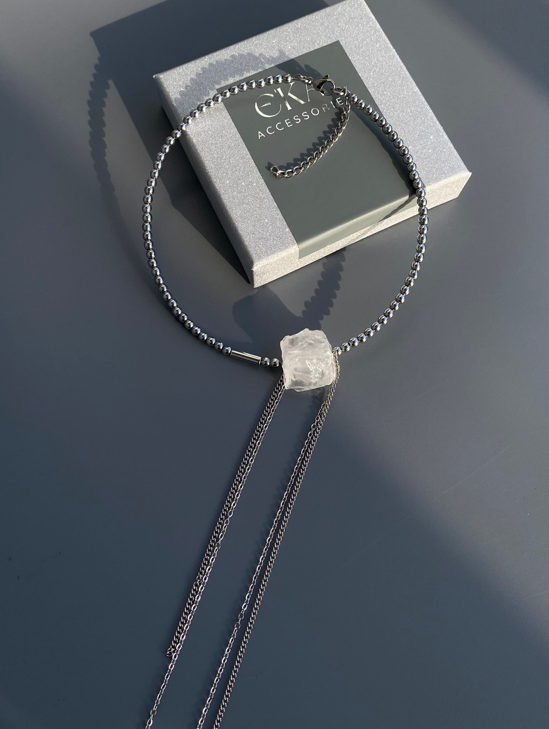 Чокер «Лёд» - фотография товара