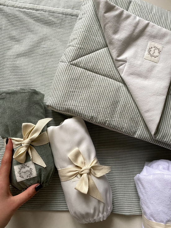 Set Newborn «Полоска полынь»