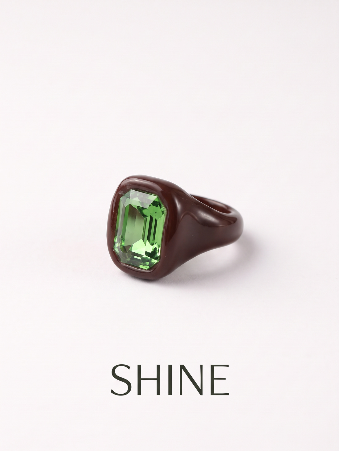 Кольцо "ReCreated Peridot. Сладкая жизнь" - фотография товара