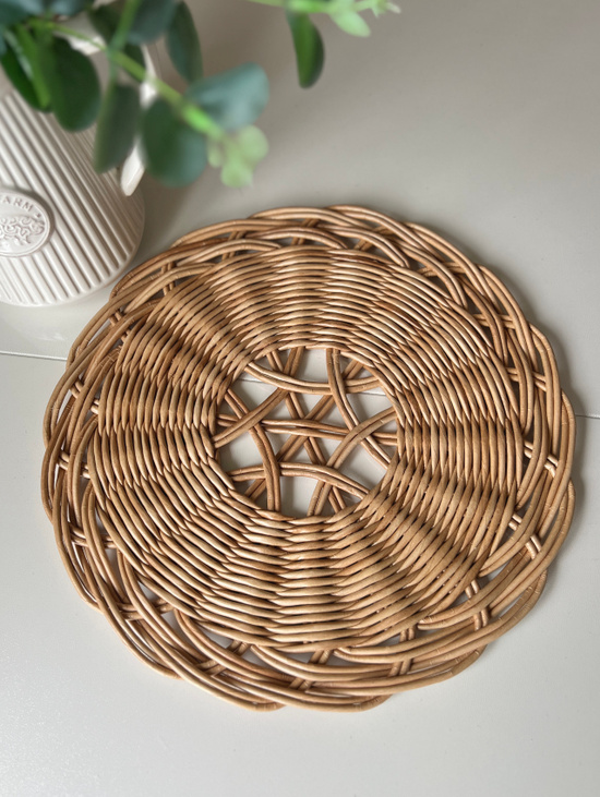 Салфетка сервировочная ажурная, плейсмат