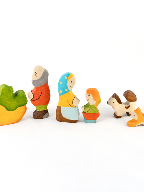 Набор деревянных игрушек "Репка"