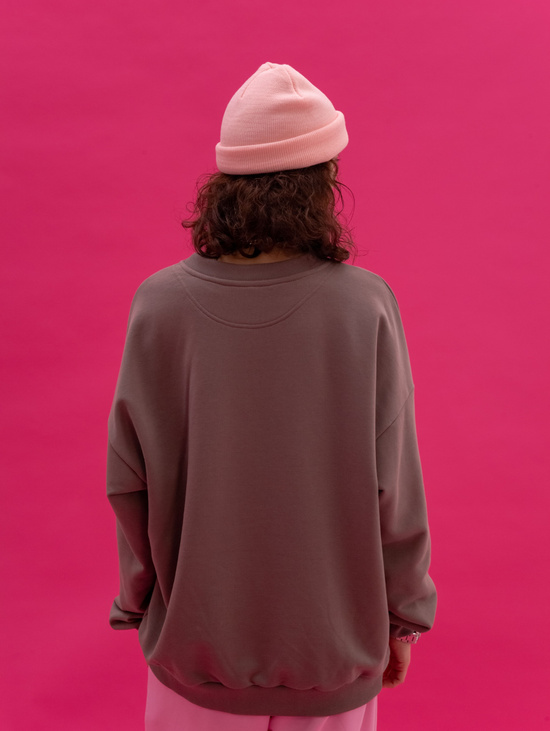 Свитшот SWEATSHIRT LONG SLEEVE RACCOON-WHITE VISON