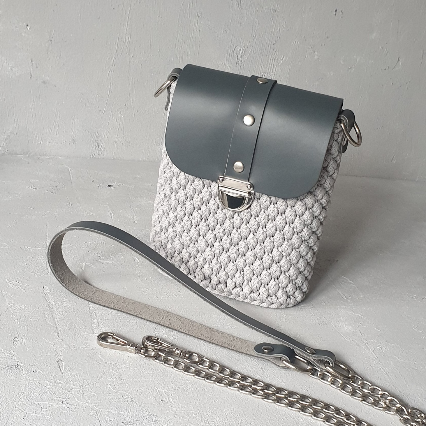 Сумка мини "Туман" - фотография товара