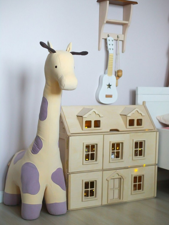 Детский пуфик-игрушка Жираф Лила