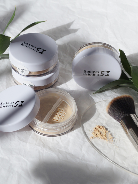 Минеральная пудра для лица SPF20 Комбинированная MINERAL POWDER - фото товара