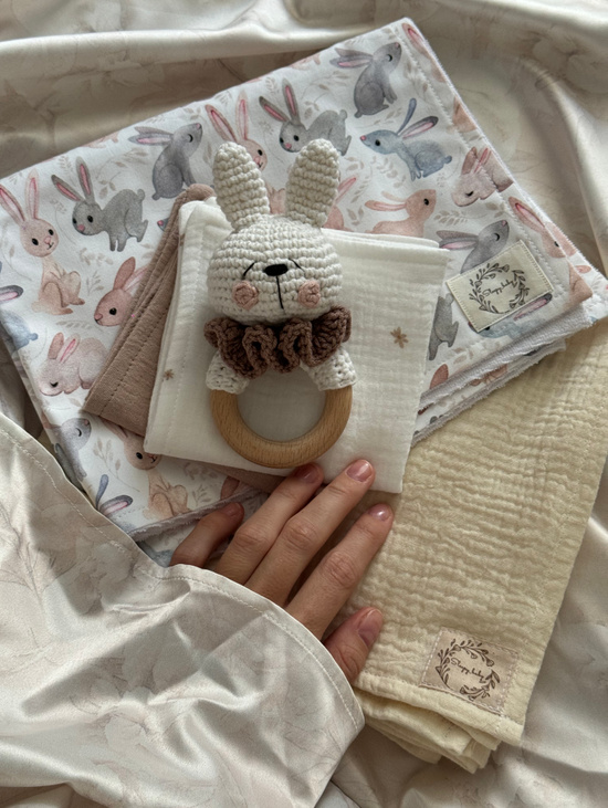 Подарочный бокс "Зайки сливочные"