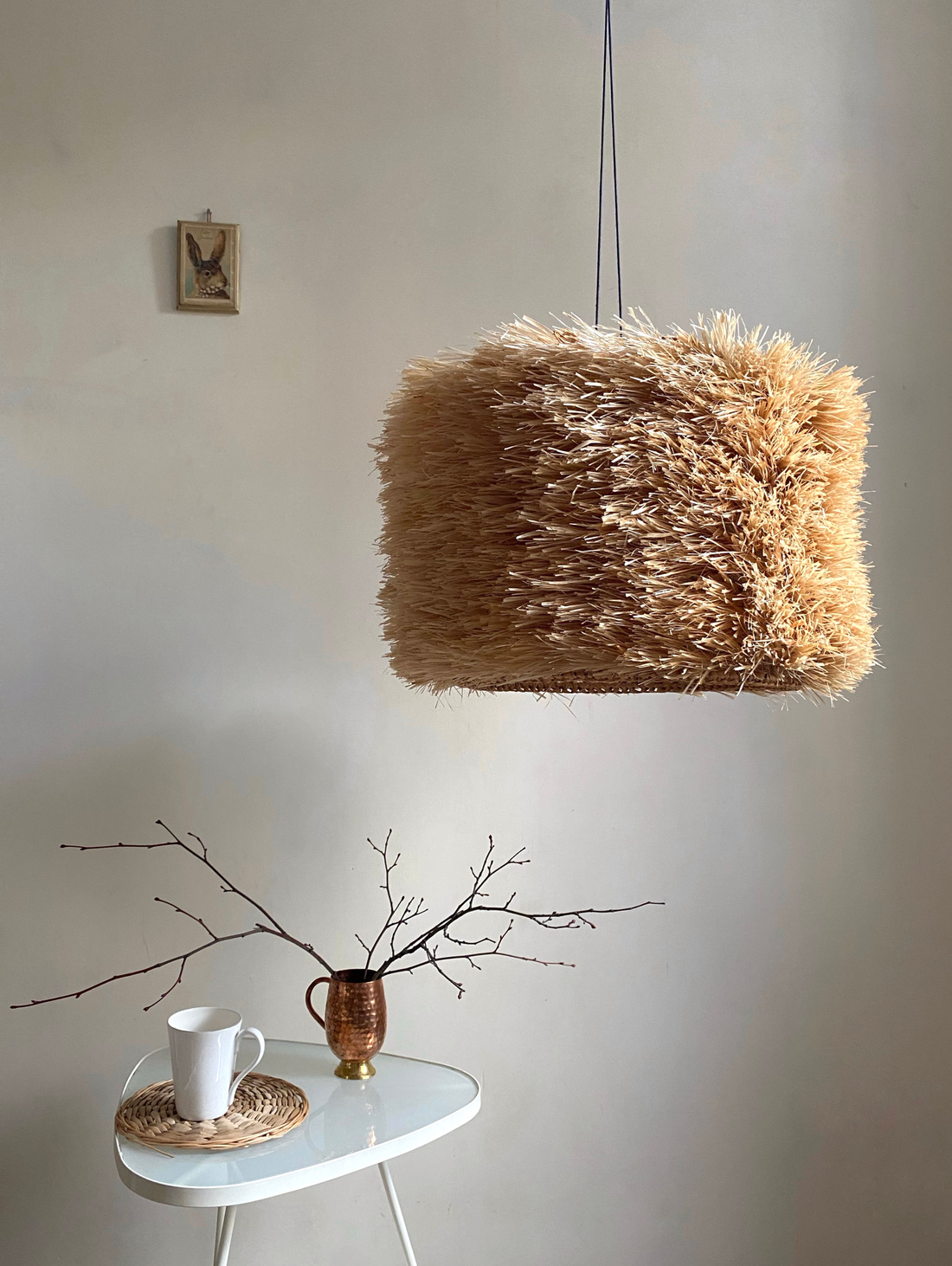 Светильник из лыка - фотография товара