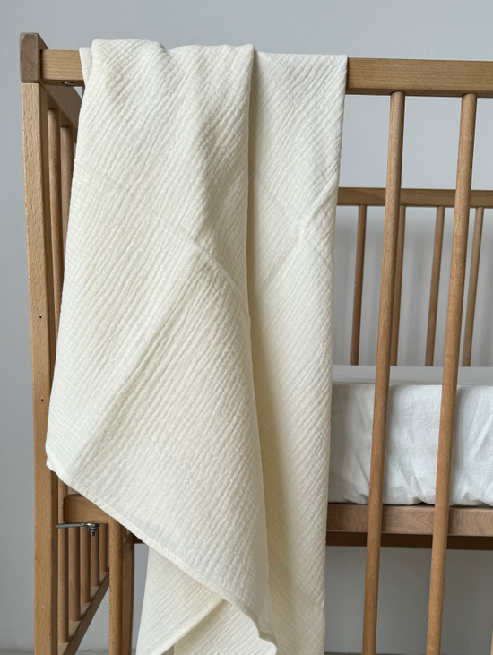 Муслиновая пеленка "Сливочный"