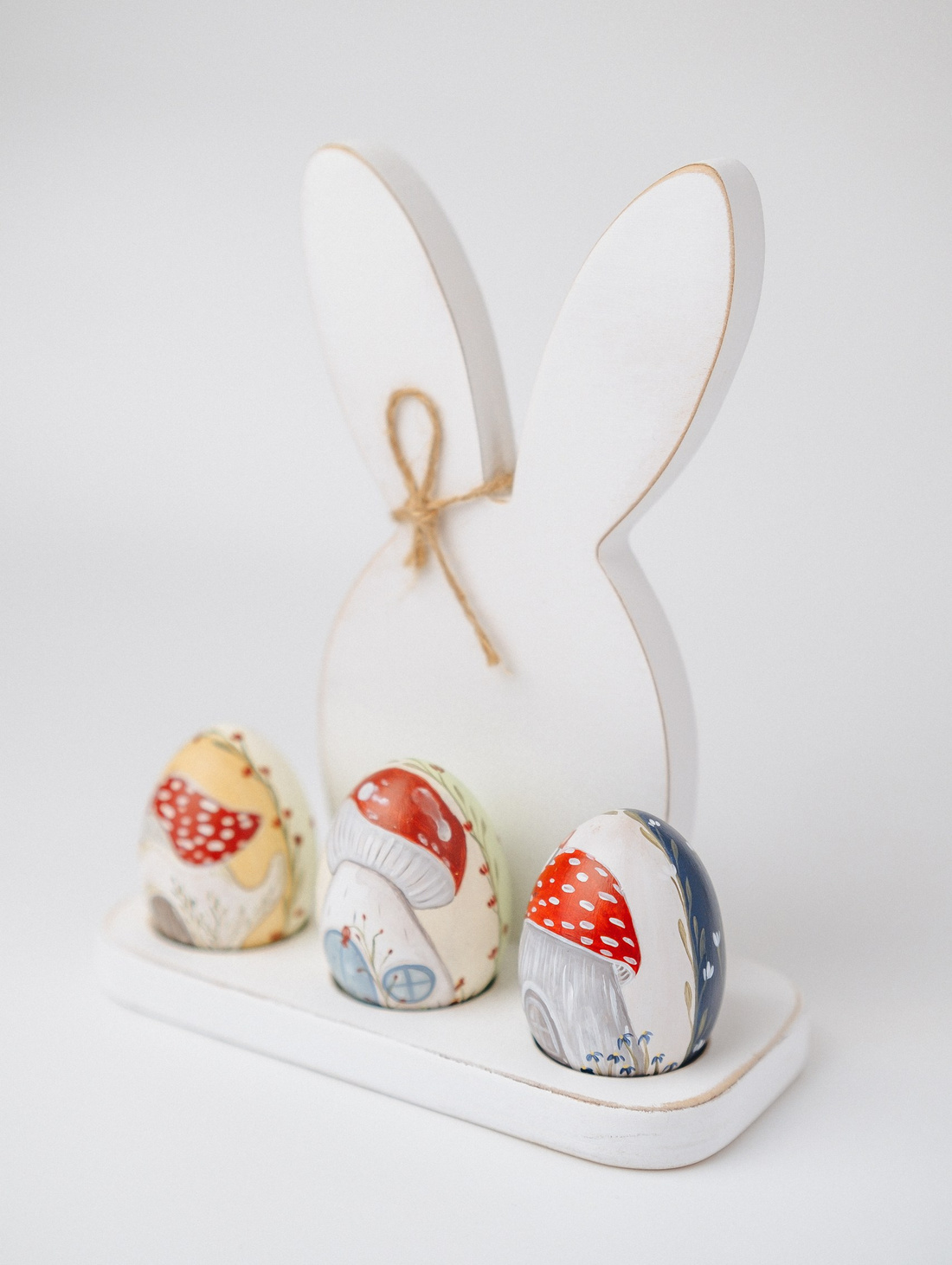 Интерьерный набор пасхальный "Грибы" - фотография товара