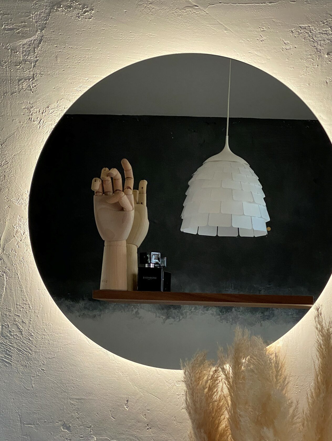 Зеркало круглое RING EDGE 390мм - фотография товара