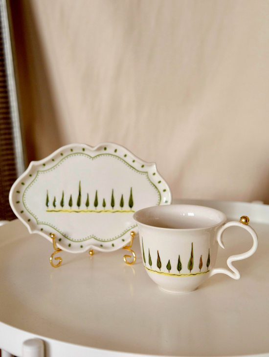 Чашка "Кипарис"