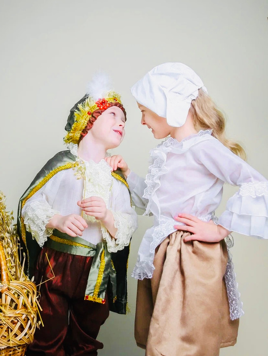 Карнавальный костюм падчерецы "Золушка до бала"