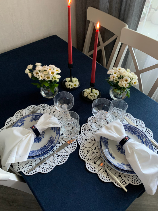 Кольца для салфеток «Розы на бархате»