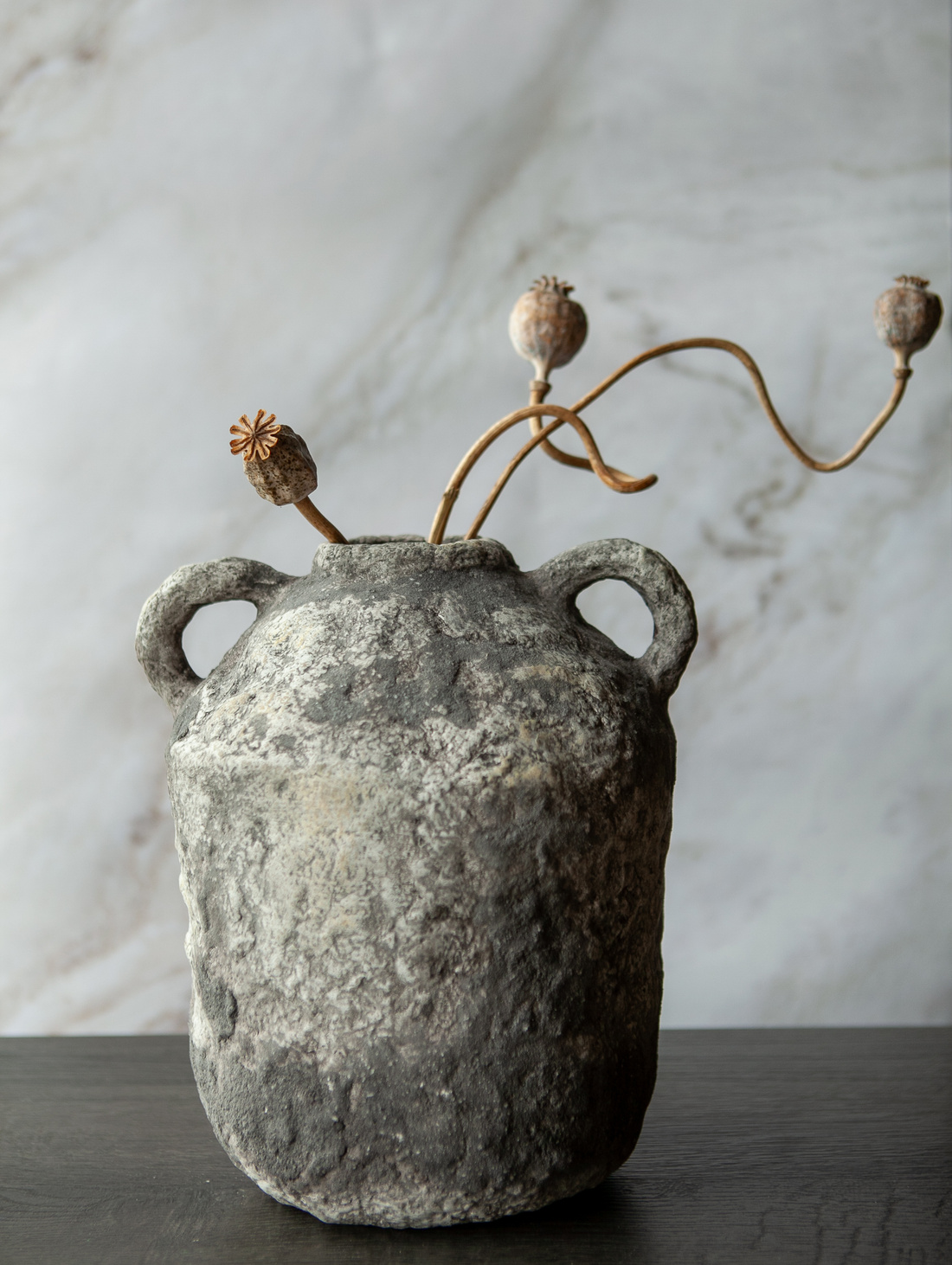 Ваза из папье-маше 02 - фотография товара