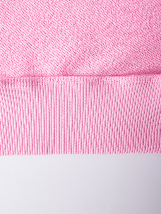 Свитшот SWEATSHIRT LONG SLEEVE RACCOON-WHITE PINK