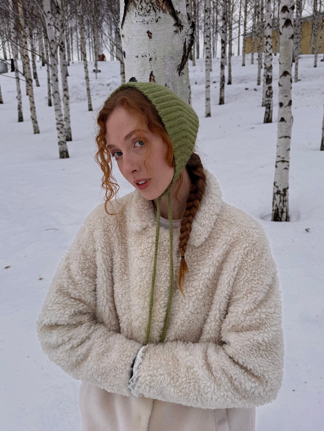 Чепчик-лепесток Olive - фотография товара