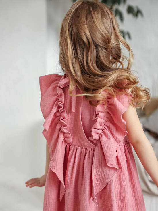 Муслиновое платье для девочки