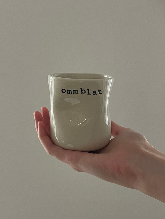 Мятый стакан «onn blat»