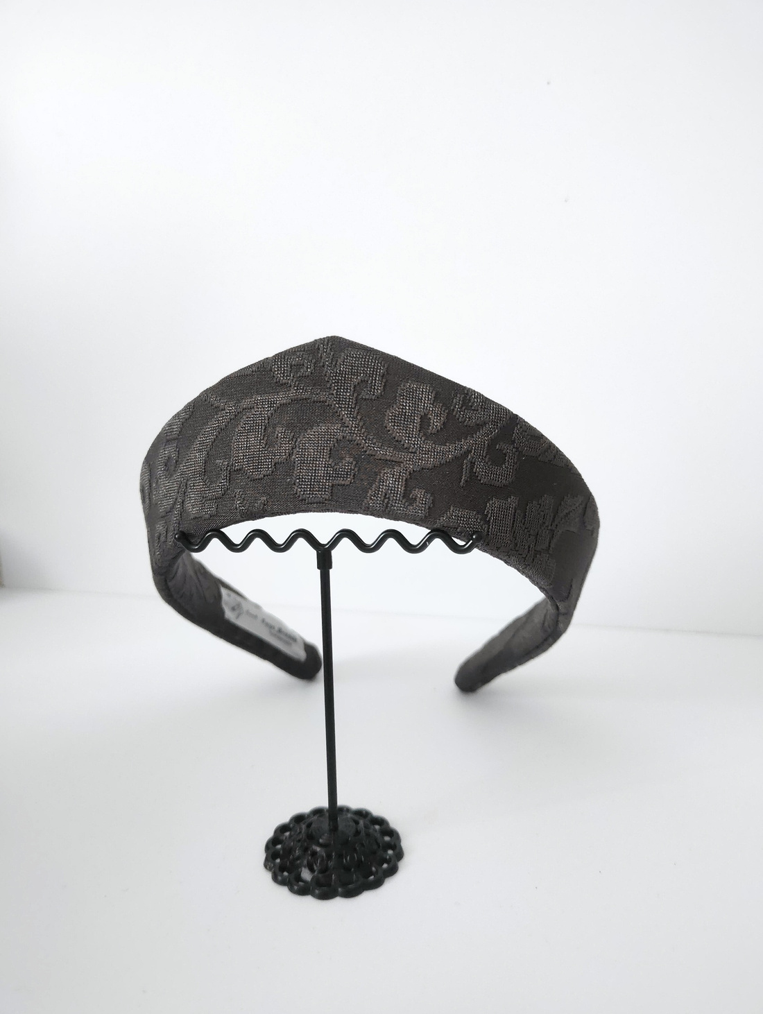 Ободок-кокошник "Трикотаж жаккард" - фотография товара