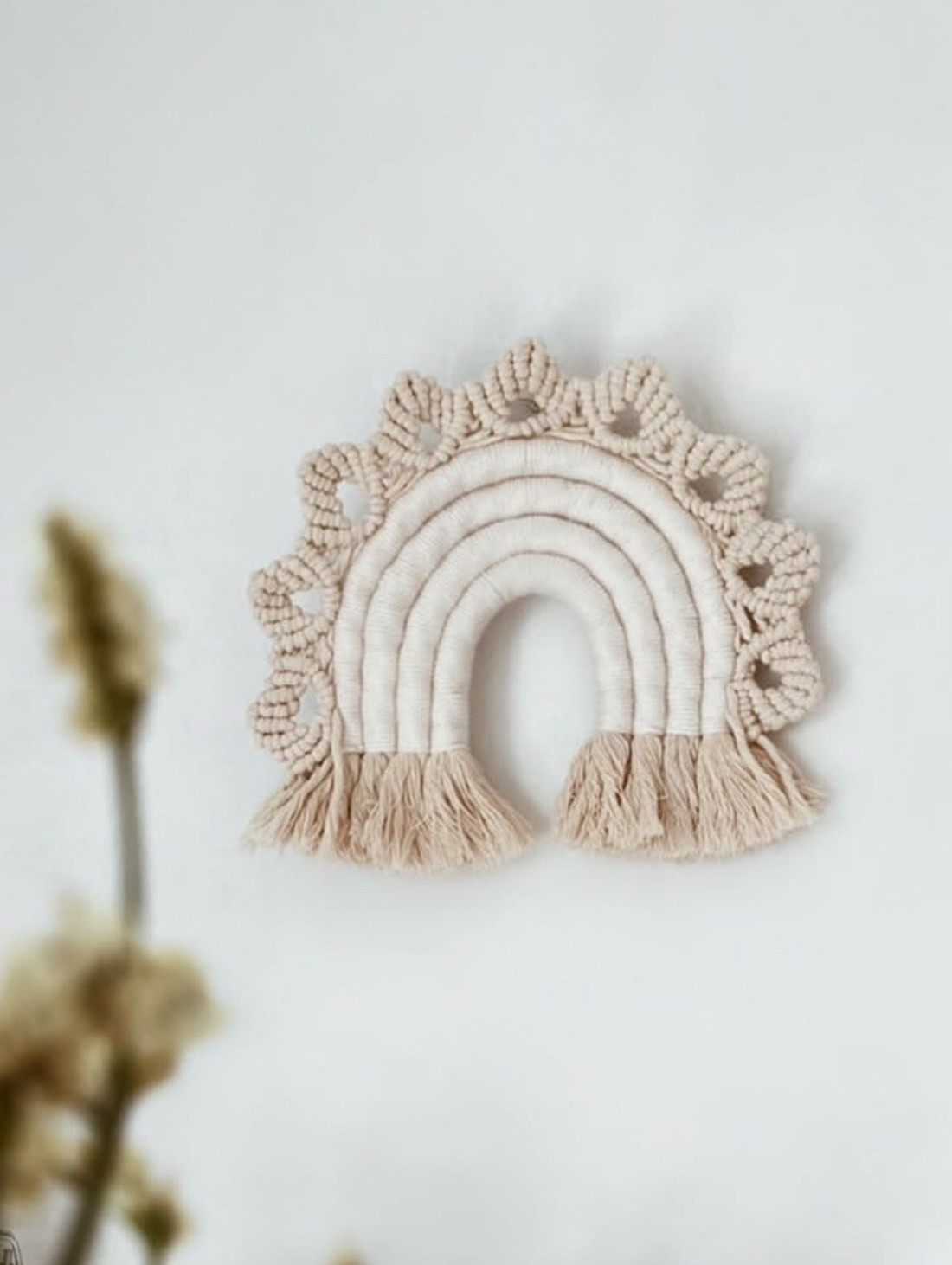 Панно радуга с короной - фотография товара