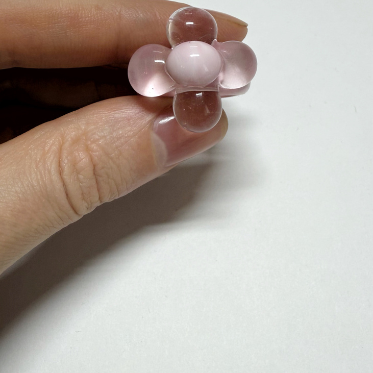 Кольцо CHAMOMILE pink