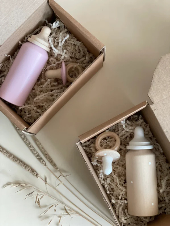 Бутылочка и соска для куклы