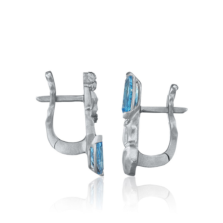 Серьги серебряные с топазами DEGA’S INSPIRATION EARRINGS