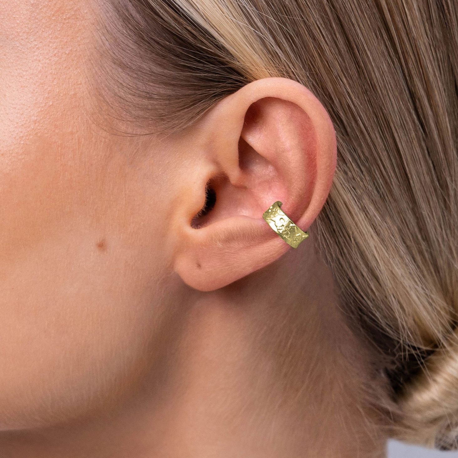 Позолоченная серьга - каффа ARCHI KAFFA GOLD - фотография товара