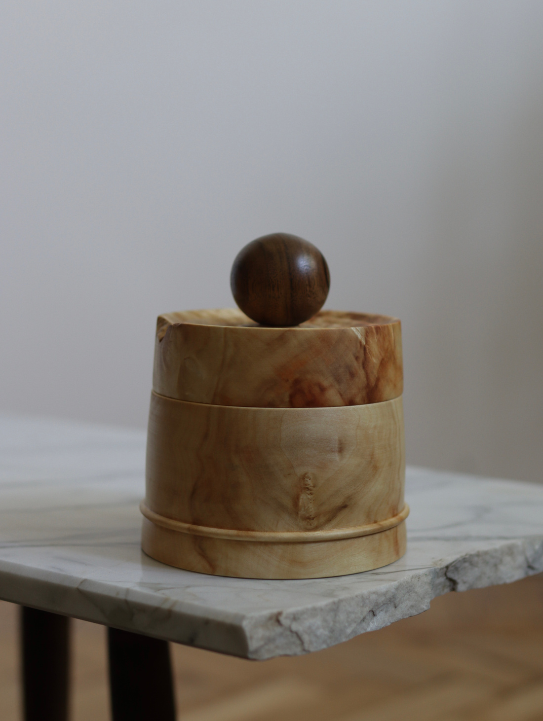 Шкатулка из кленового капа - фотография товара