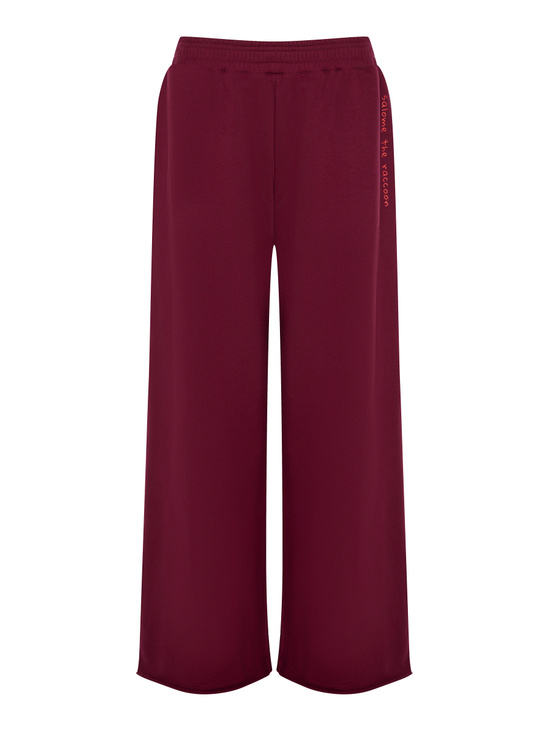 Брюки PALAZZO HILLY MAROON