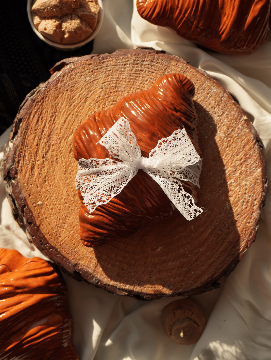 Аромасвеча "Круассан" - фотография товара