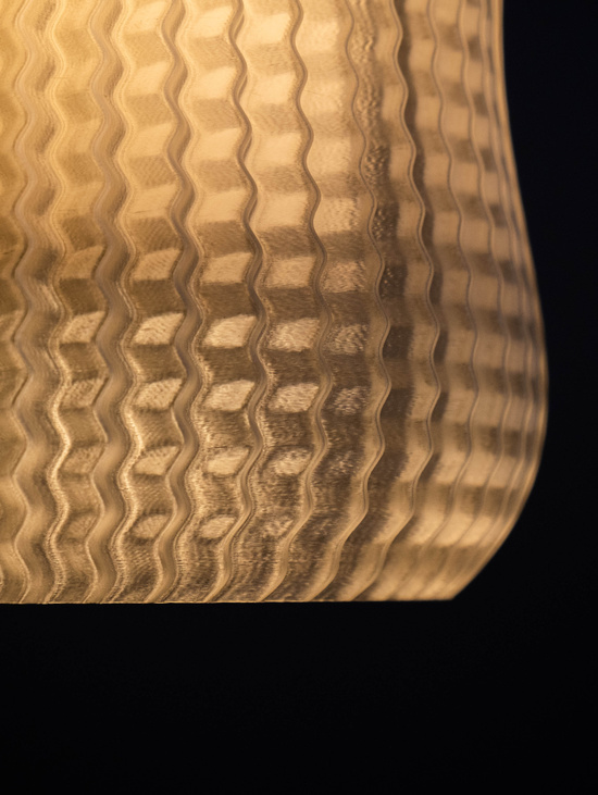 Подвесной светильник Арахис Mana Fabric X Splice Arch прозрачный