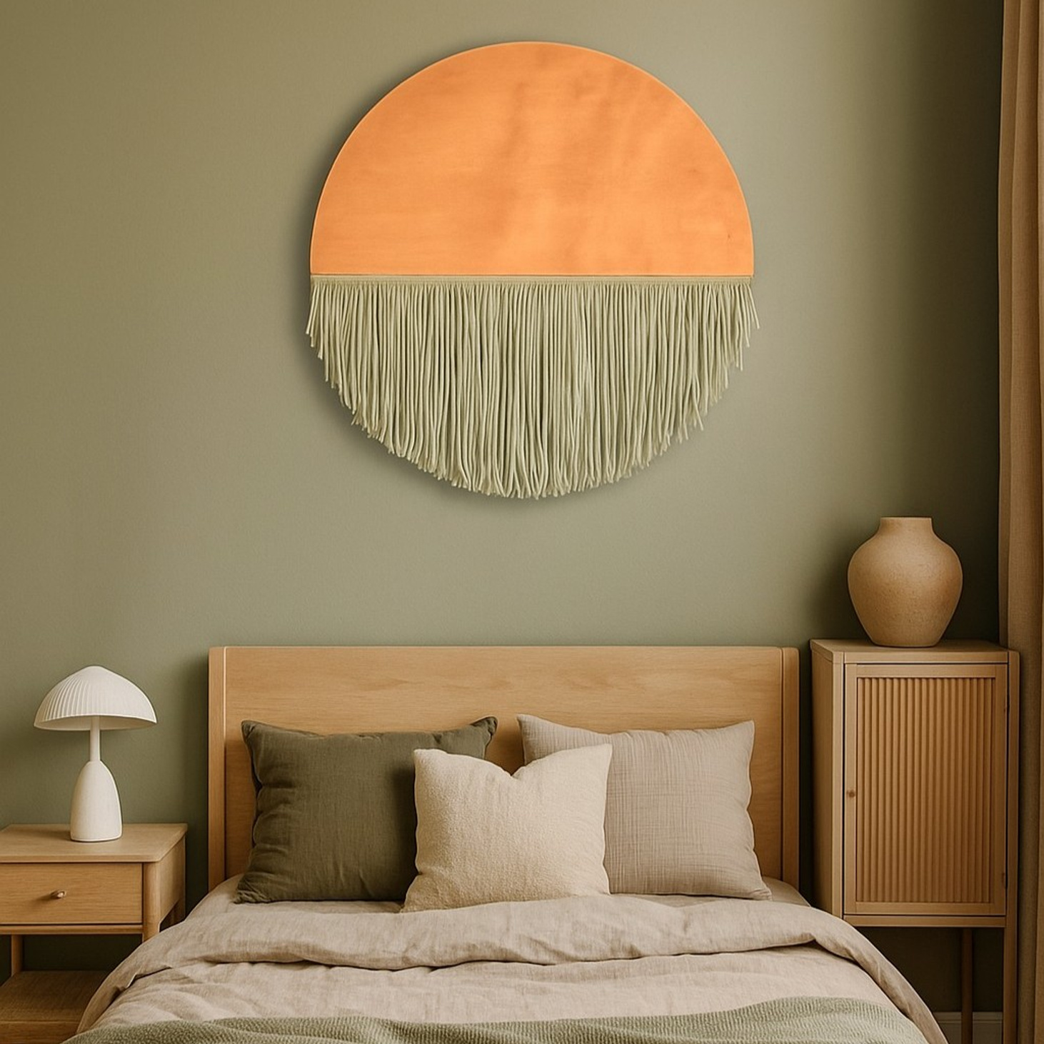 Круглое панно на стену - фотография товара