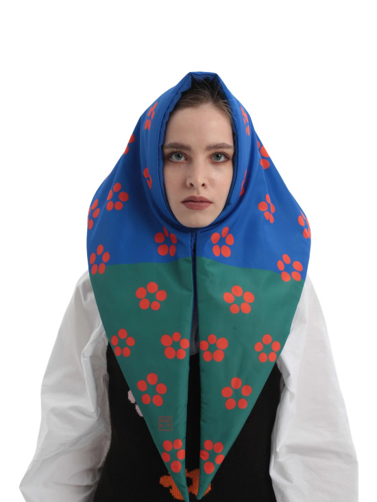 Косынка "Танец. Вид сверху"
