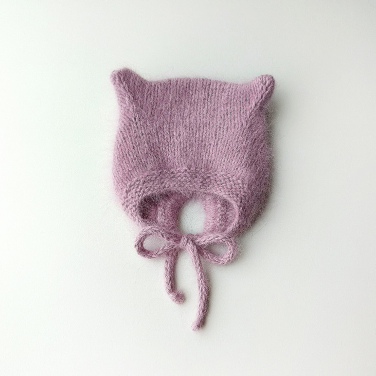 Детская шапочка для новорожденного 0-3 мес