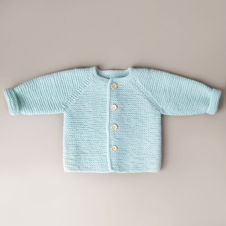 Кофта вязаная для малышей кардиган