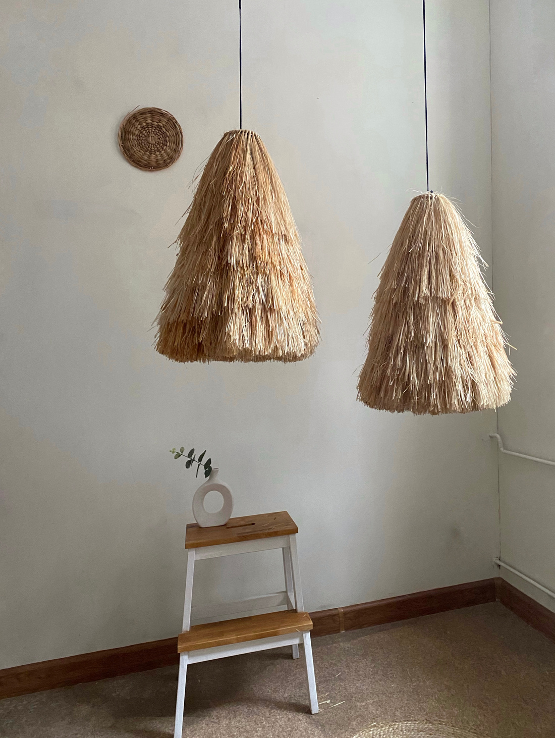 Светильник из лыка - фотография товара