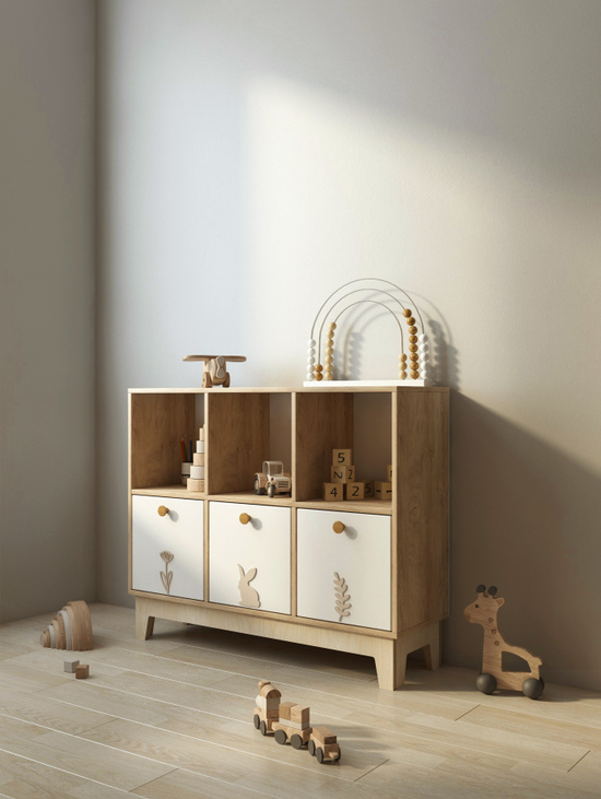 Стеллаж Миди Вуд