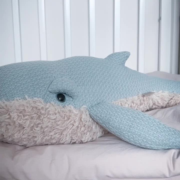 Мягкая игрушка Голубой кит
