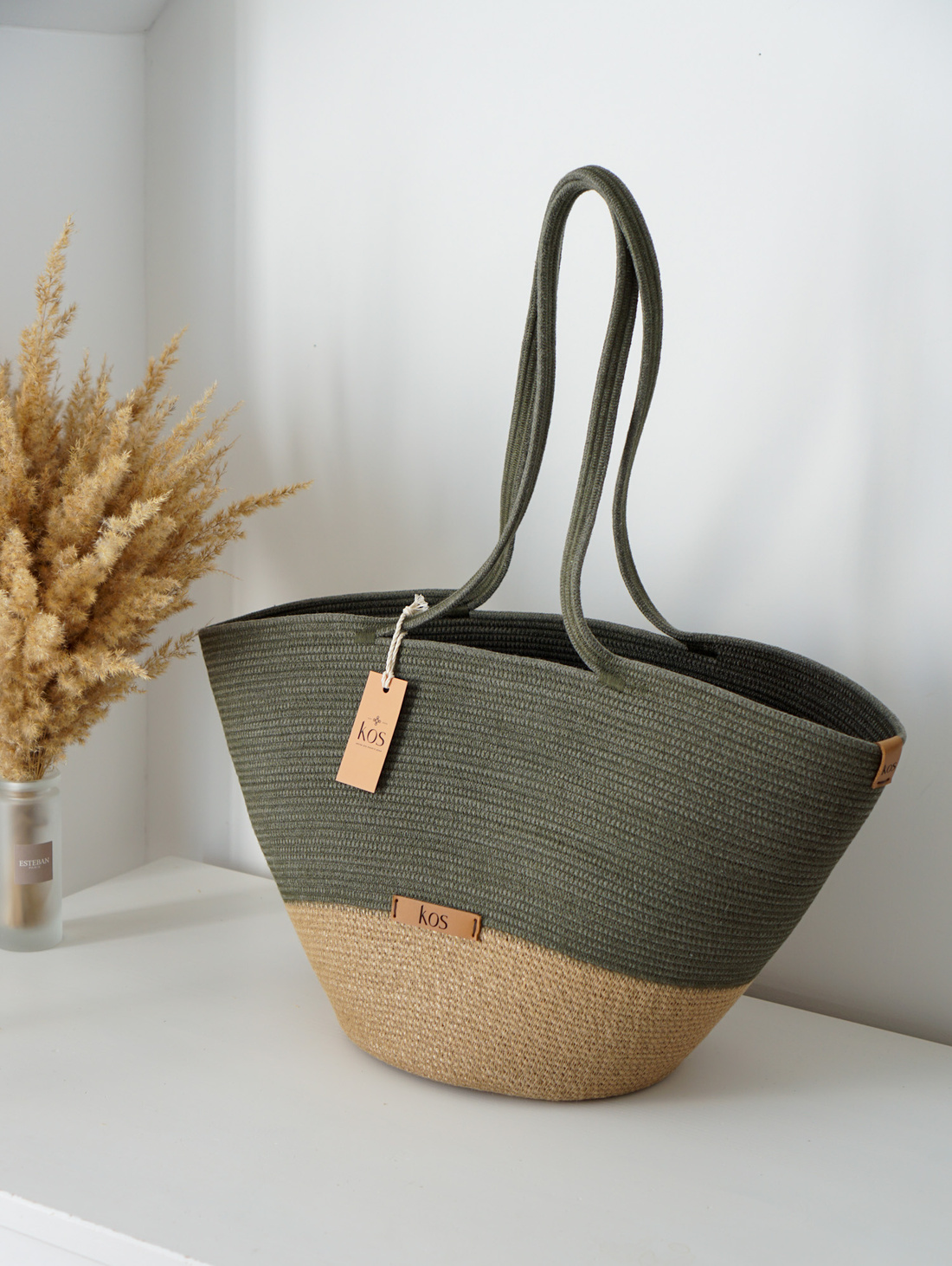 Летняя сумка шоппер Kos - фотография товара