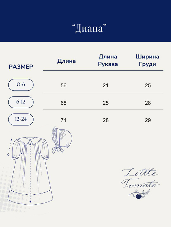 Крестильный набор «Диана»