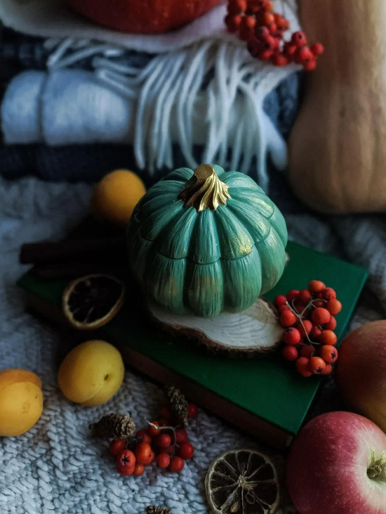 Свеча "Тыква"